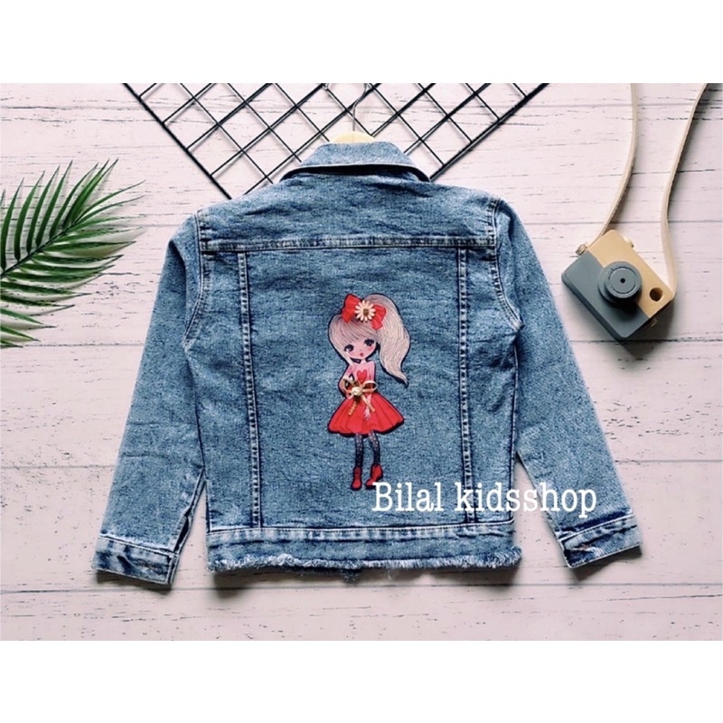 JAKET JEANS ANAK PEREMPUAN 1-12th