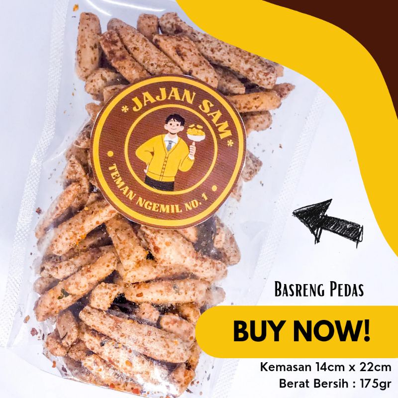 

BASRENG PEDAS 175gr | CAMILAN MURAH & ENAK | JAJAN SAM