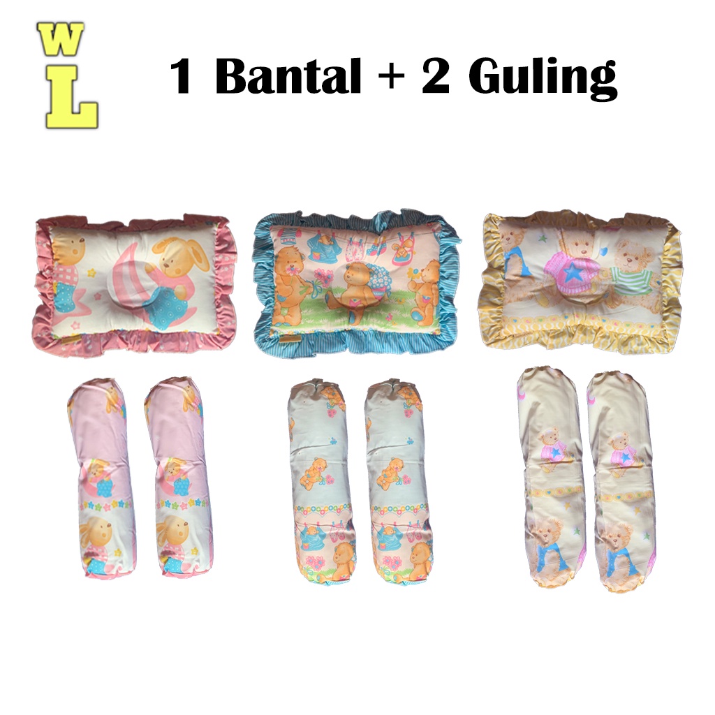 Bantal Bayi Anti Peyang // Bantal Bayi Anti Peyang Set Guling // Bantal Peyang Bayi // Bantal Peyang