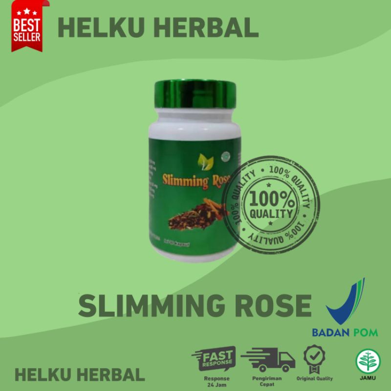 SLIMMING ROSE HERBAL KAPSUL DIET MENURUNKAN BERAT BADAN