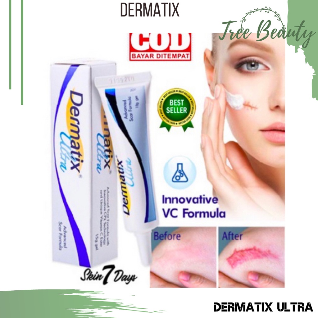 Dermatix Ultra Gel 15g Penghilang Bekas Luka / Keloid ANTI SCAR Stretchmark 15 Gram