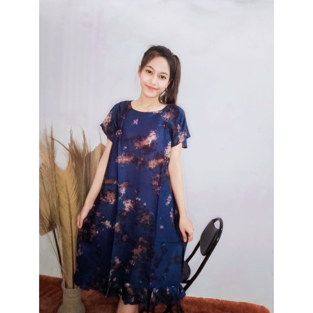 Daster Centini Tali Samping Busui Polos