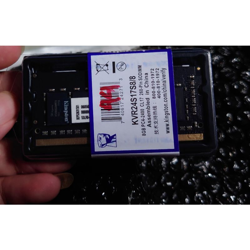Ram 8GB DDR4 Kingston