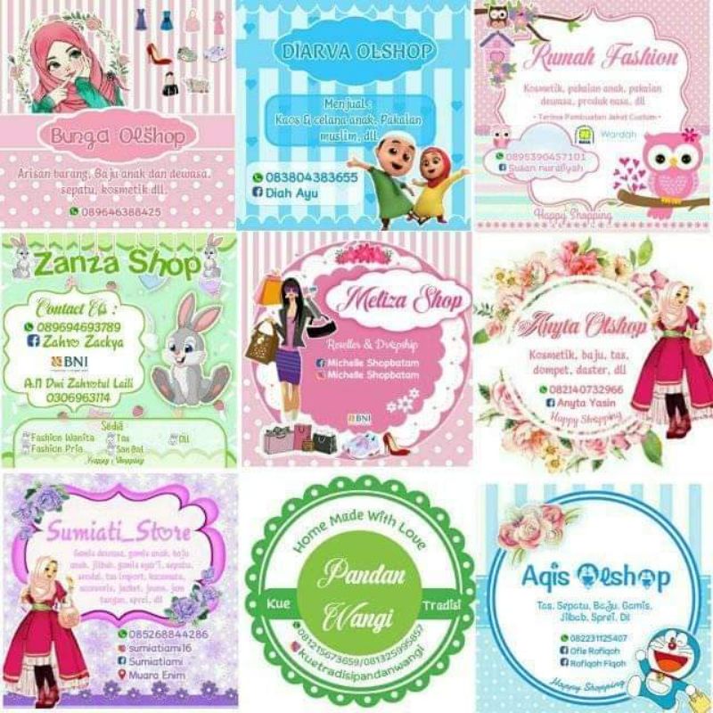 Terima jasa pembuatan Logo Olshop