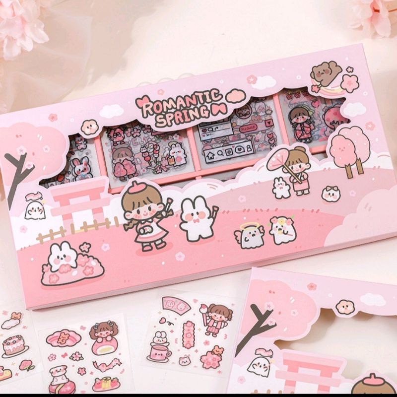 

STIKER PVC MOTIF KARTUN LUCU UNTUK DEKORASI SCRAPBOOK