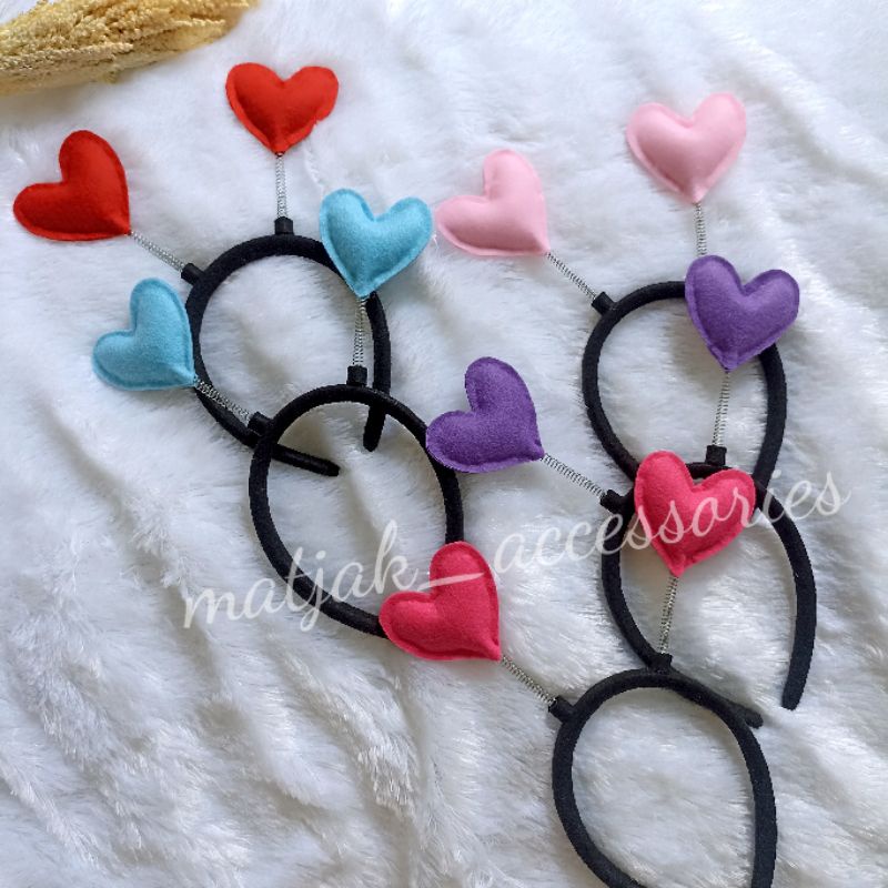 Bando Valentine Love Hati Per Bando BTS Love Ungu