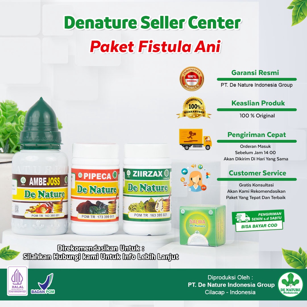 Obat Herbal Fistula Ani De Nature