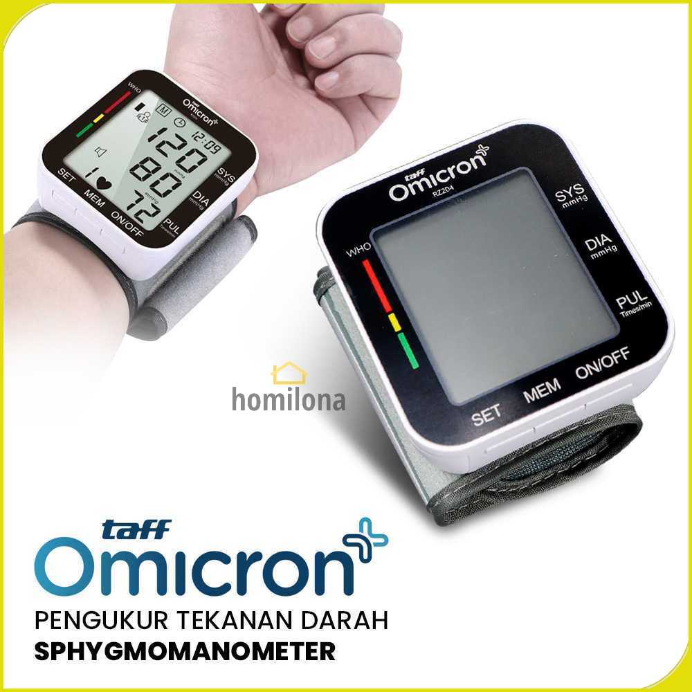 TaffOmicron Pengukur Tekanan Darah Electronic Sphygmomanometer Voice - RZ204