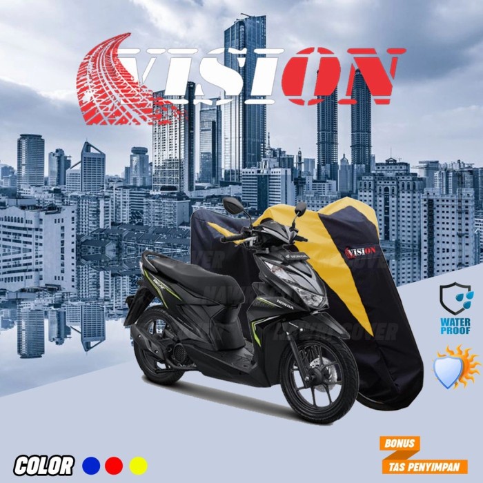 SARUNG MOTOR VARIO COVER MOTOR VARIO SELIMUT MOTOR VARIO SCOOPY BEAT