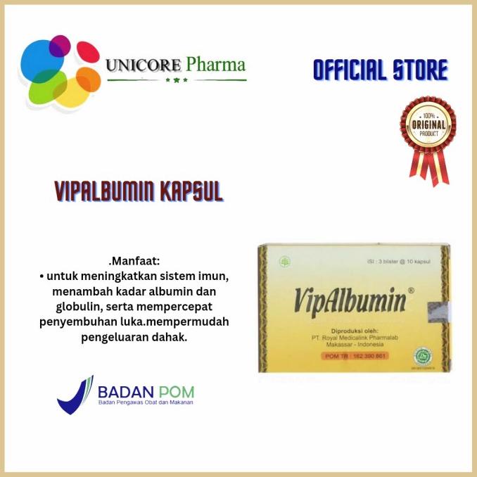 VipAlbumin kapsul /vipalbumin