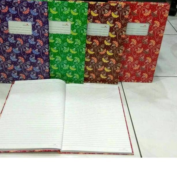 

옷 Buku Hardcover Folio isi 200 Paperline Model Baru