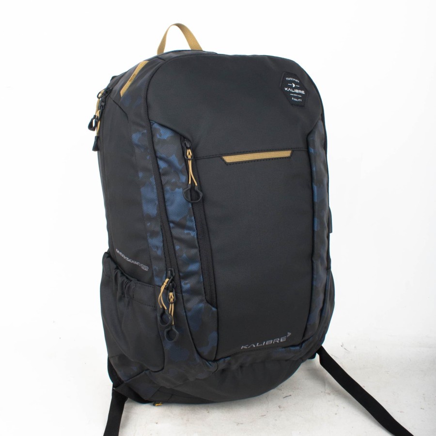 Tas Ransel Kalibre 911122 051 Black Navy Backpack Breakdown 02