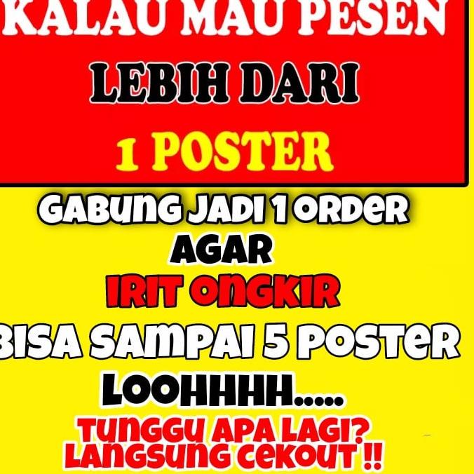 Murah Meriah Lukisan Poster Cetak BIG JUMBO Foto Kuda 8 ekor Ukuran Besar 100 x 70 cm 150x100cm 200x