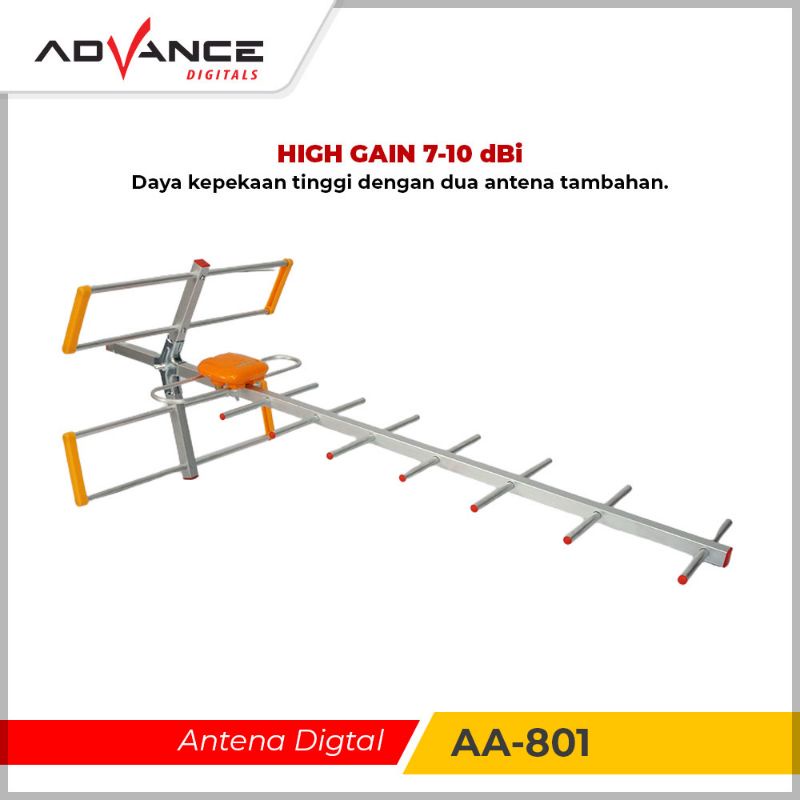 Advance Antena TV Digital Luar / Outdoor AA-801