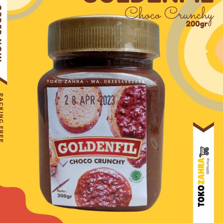 

TERBAIK GOLDENFIL CHOCO CRUNCHY share in jar 200gr ♩ 881