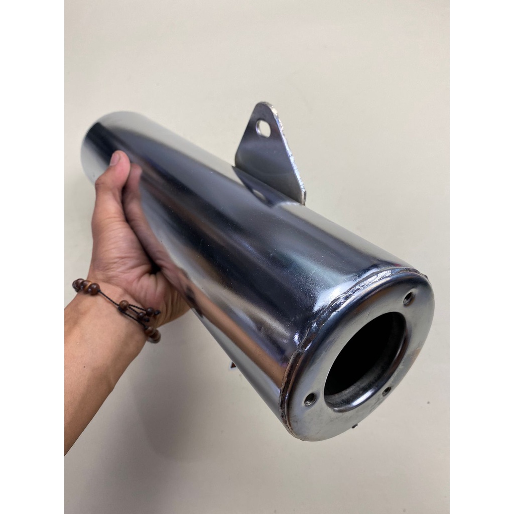 KNALPOT SATRIA FU F150 F STANDART KARBU CKD CBU KW SLINCER GEMBUNG STANDAR