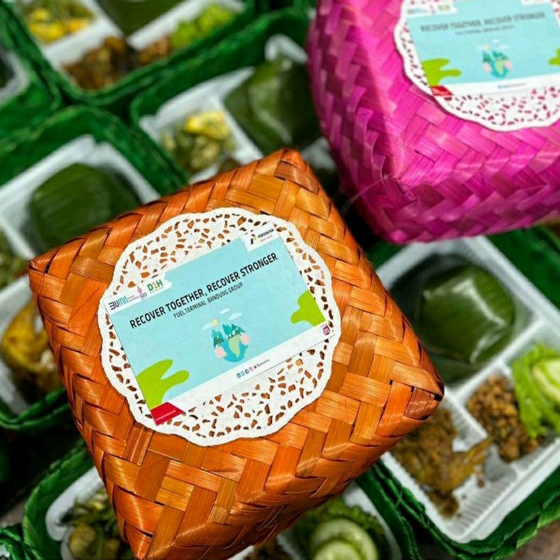 (Promo Murah) Besek Warna/Besek bambu warna/ besek /besek catering/box hampers/besek nasi/Hantaran/P