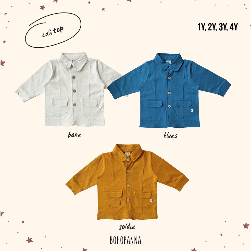 BOHOPANNA | BOHO | BOHO PANNA CALI TOP | KEMEJA ANAK LAKI LAKI | KEJEMA ANAK HITS | KEMEJA ANAK KEKINIAN | BAJU ANAK LAKI LAKI