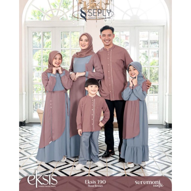 SARIMBIT SEPLY EKSIS 190 ROSE BROWN|MEYRA 125|KASEO 158|SELIA 113|KLIKO 113