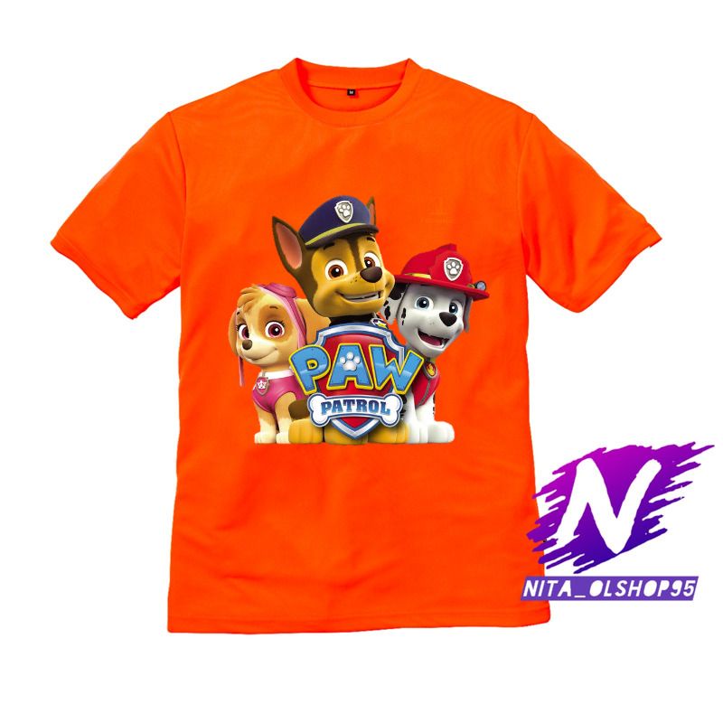 paw patrol baju anak kaos anak pawpatrol