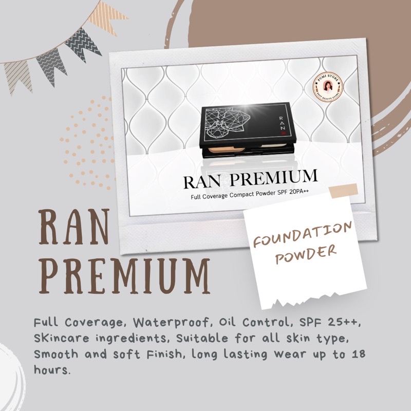 Ran Cosmetic Premium Foundation Powder