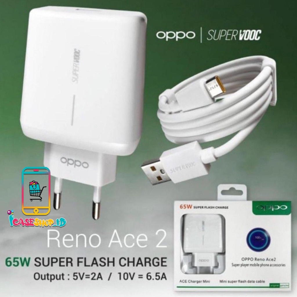 Charger Cashan tc Original  Oppo 65wat micro usb Fast Charging super vooc F9 A5S A3S F7 F5 F3 F1S IC