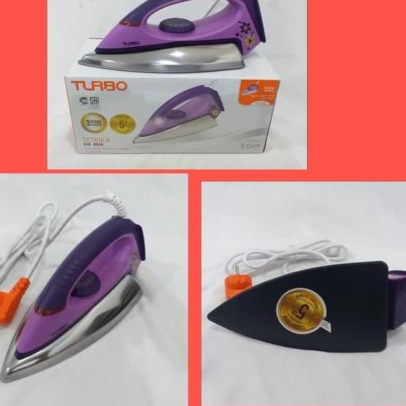 Recomended Setrika Seterika Strika TURBO EHL 3038 Smart Lamp+Fuse By PHILIPS