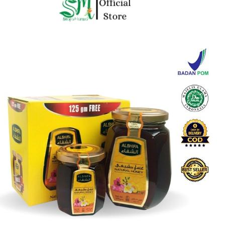 

[BAYAR DITEMPAT] Madu Arab Al Shifa 500gr Free 125gr / Alshifa 500 gr Free 125 gr Natural Honey