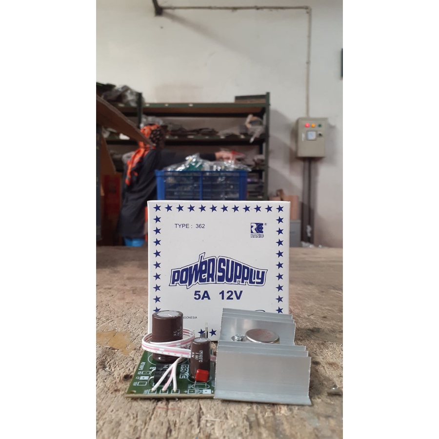 kit Power Supply 5A 12V