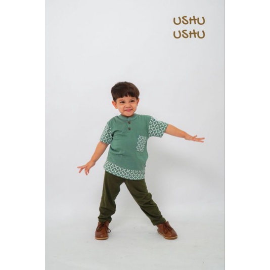 Batik Series Ushu Ushu Baju Batik Anak Laki Laki