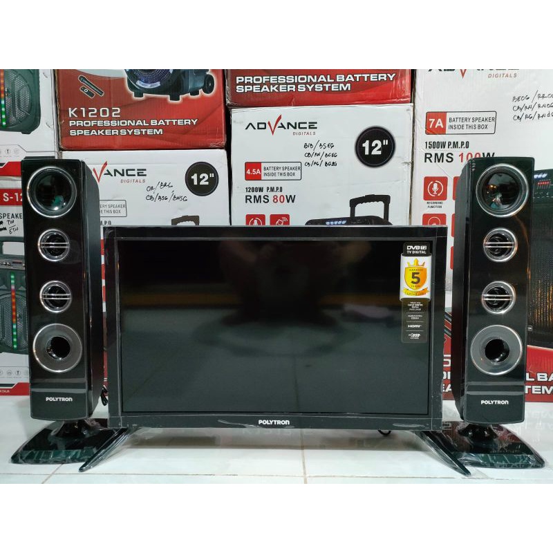 LED TV POLYTRON 24 inci 24TV1855