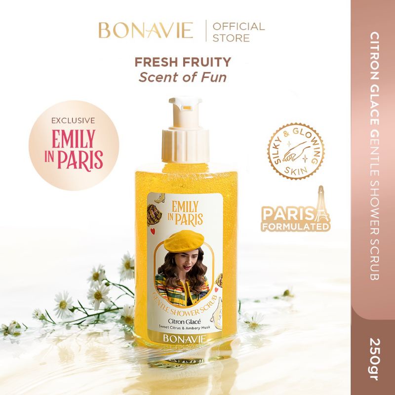 BONAVIE x EMILY IN PARIS Gentle Shower Scrub