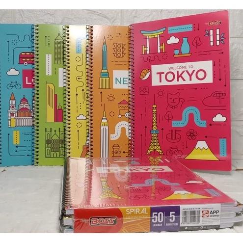 

[Kode](G93M)» Buku Tulis SPIRAL Bigboss / B5 50 Lembar banyak diminati