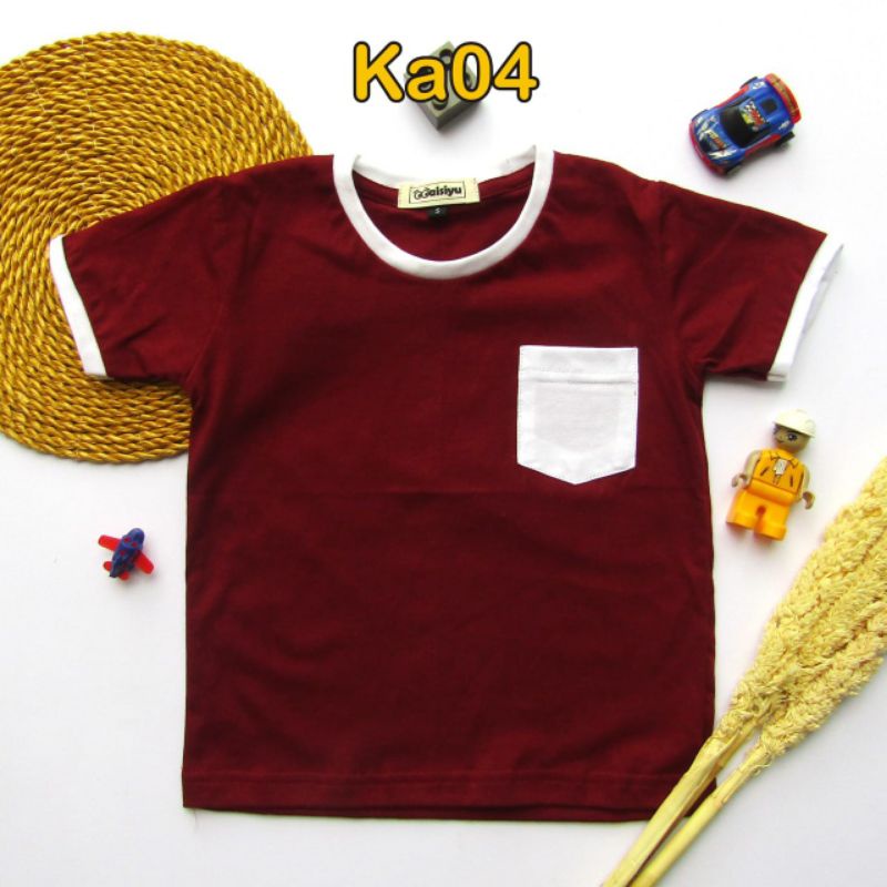 baju kaos anak laki laki  distro keren umur 3-12 tahun