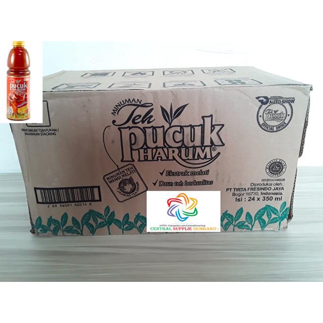 Teh Pucuk Harum [350ml / 24 botol / 1 karton]