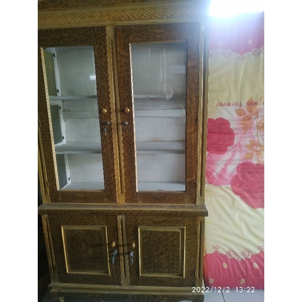 Lemari Kaca pintu 2