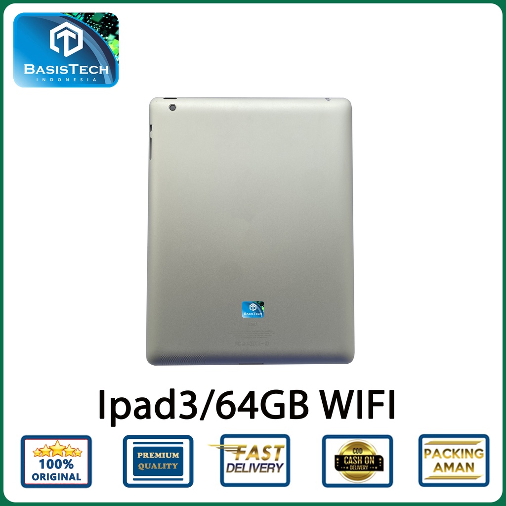 HOUSING CASING IPAD 3 64GB WIFI - BASISTECH ORIGINAL QUALITY