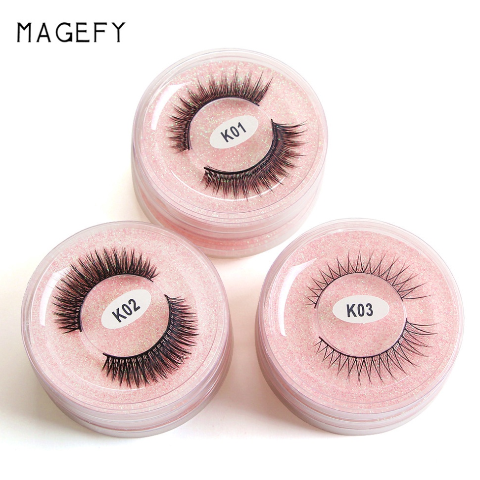 Eyelash Extention Maange 3D Ekstensi Eyelashes Alami  MAGEFY  XX092