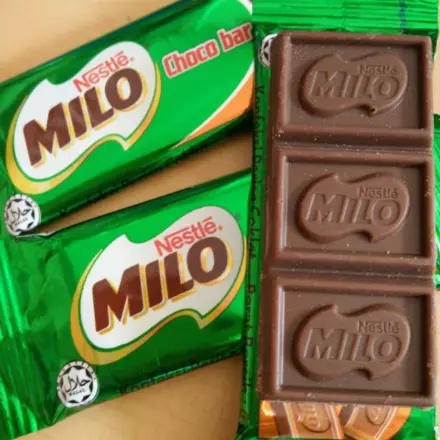 

pink MILO CHOCO BAR 1 BOX ISI 24 PCS X 15 GR COKELAT MALAYSIA, NESTLE MILO COKLAT MINI 15 GRAM