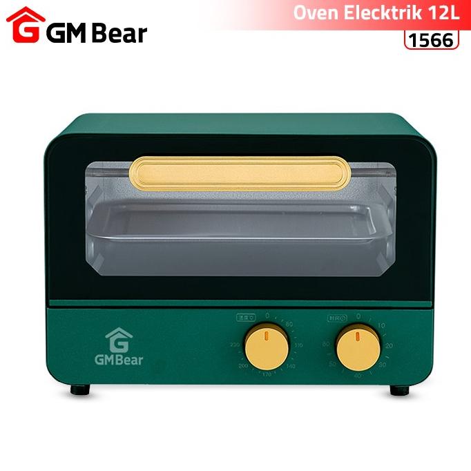 GM Bear Oven Listrik 12L 1566 - Microwave Panggangan Listrik