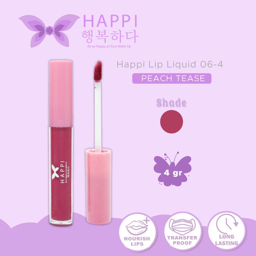 HAPPI Lip Liquid Matte Lip Cream