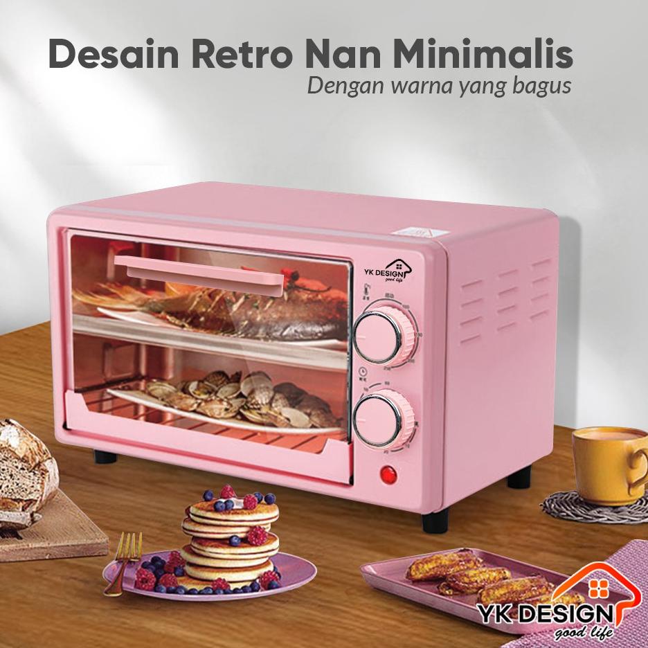 Murah Banget YK DESIGN OVEN PEMANGGANG PENGAHANGAT MAKANAN DAGING KUE SOSIS KAPASITAS 12 LITER YK-81