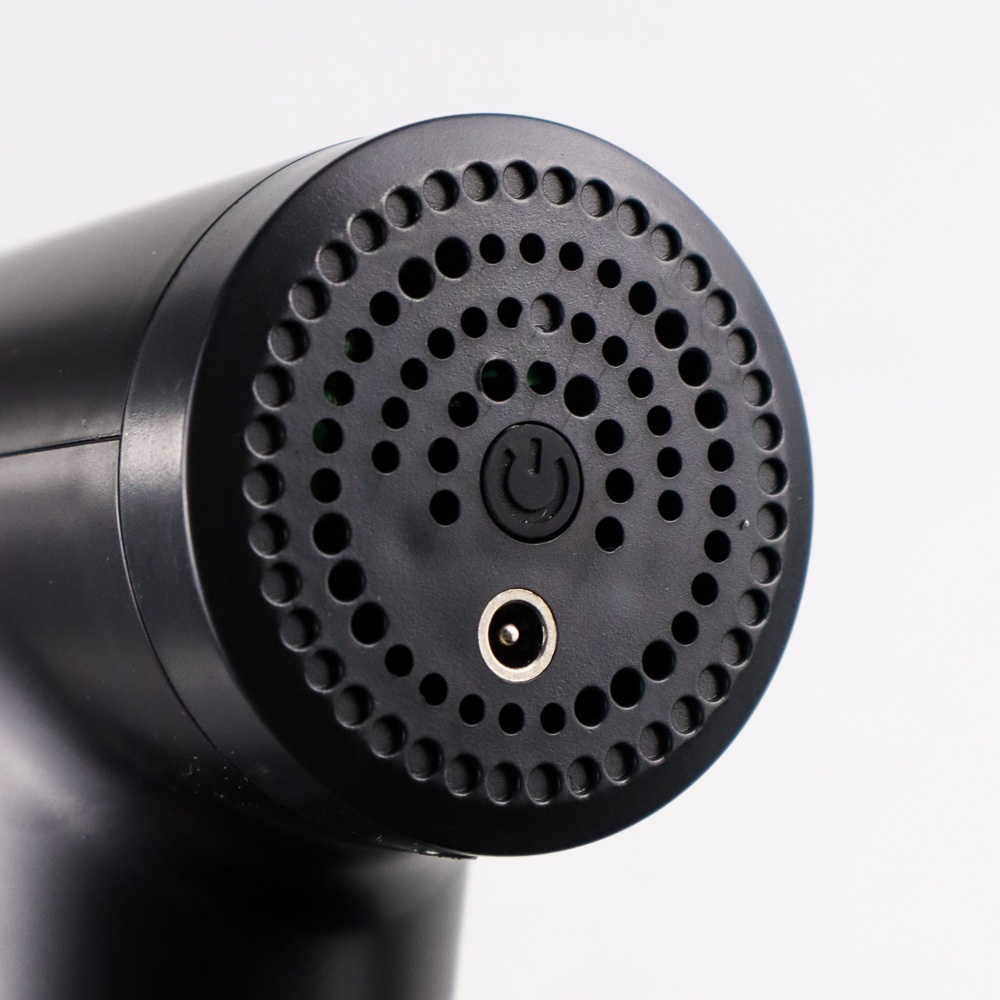 LEHIKO Alat Pijat Elektrik Pundak Punggung Tangan Massage Facial Gun Rechargeable - Black - 7RHR5MBK
