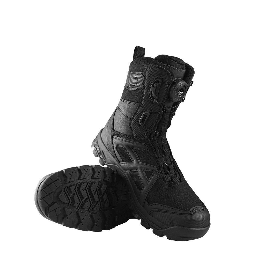 Pria Cartenz Tactical Sepatu Boot Tactical Tinggi Pria Anti Slip Hitam Storm High Sepatu Boot Tactic