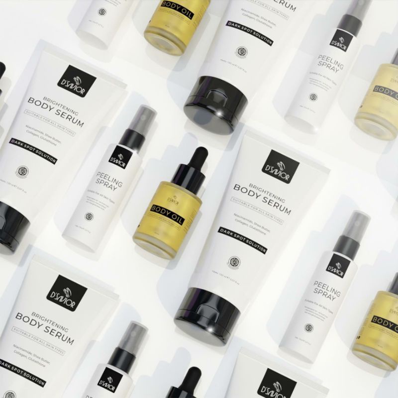 [READY LANGSUNG KIRIM] D'SAVIOR BODY SERUM/ D'SAVIOR BODY AND FACE PEELING SPRAY/ D'SAVIOR BODY OIL 