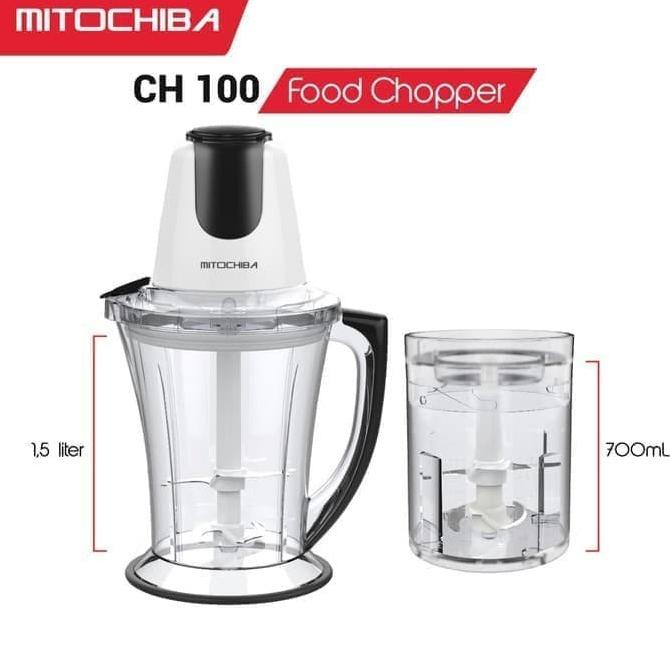 Mitochiba CH-100 Food Chopper Multifungsi Blender - Merah