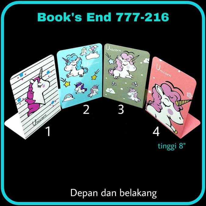 

SOS Book End 777 / Pembatas Buku Besi / Pembatas Buku