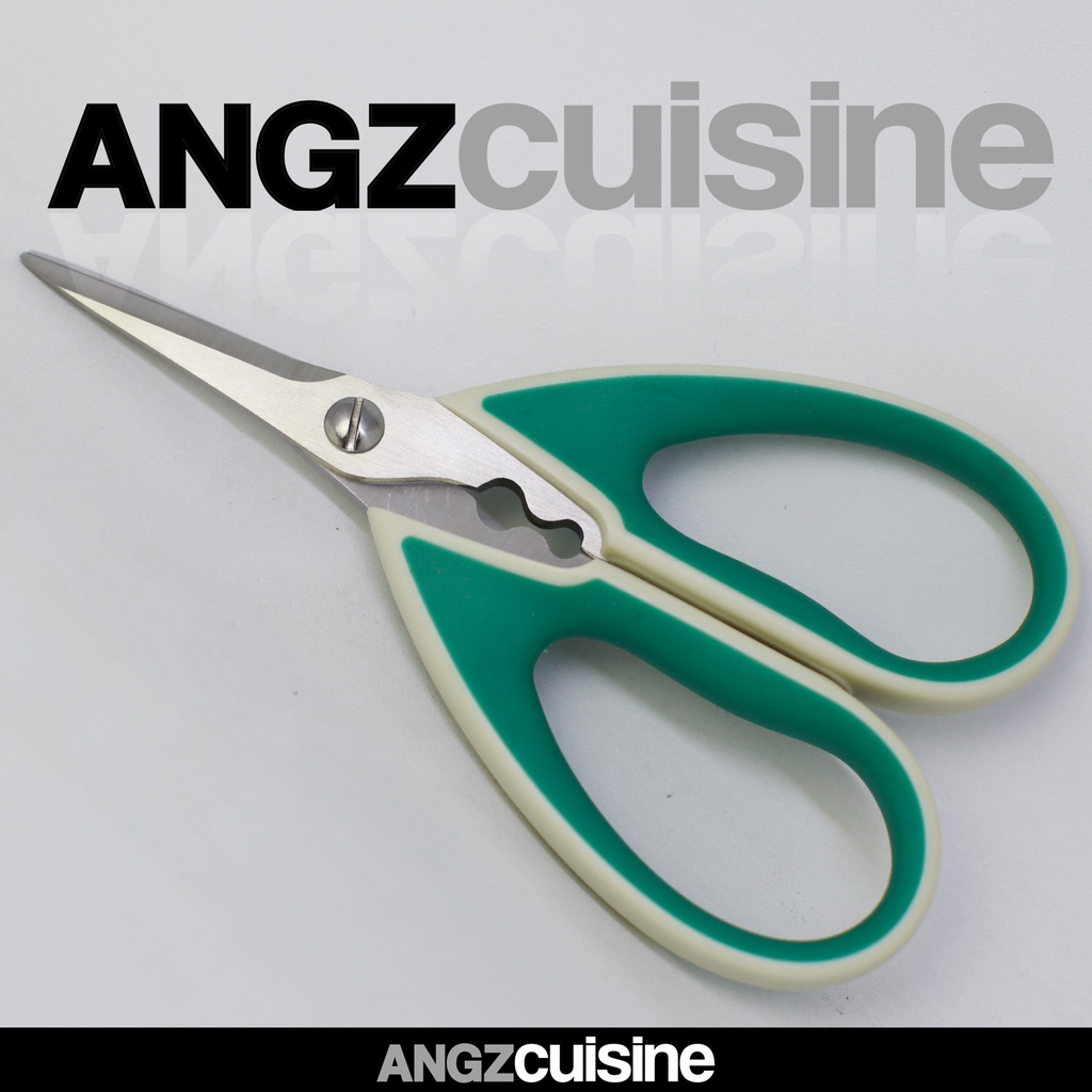 

ANGZCUISINE Kitchen Scissors 2 in 1 Gunting Dapur Serbaguna Anti Karat