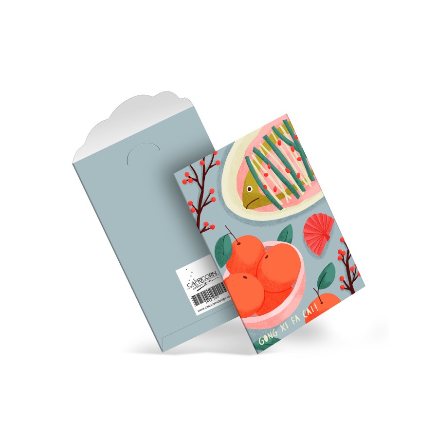 

Capricorn Design Amplop Imlek / Chinese New Year Envelope AMIK099 Isi 5
