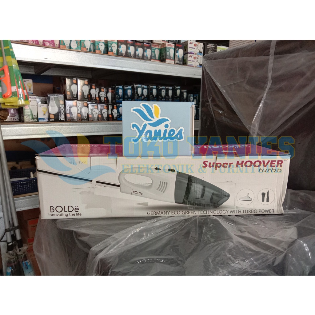 penghisap debu penyedot debu BOLDE SUPER HOOVER TURBO